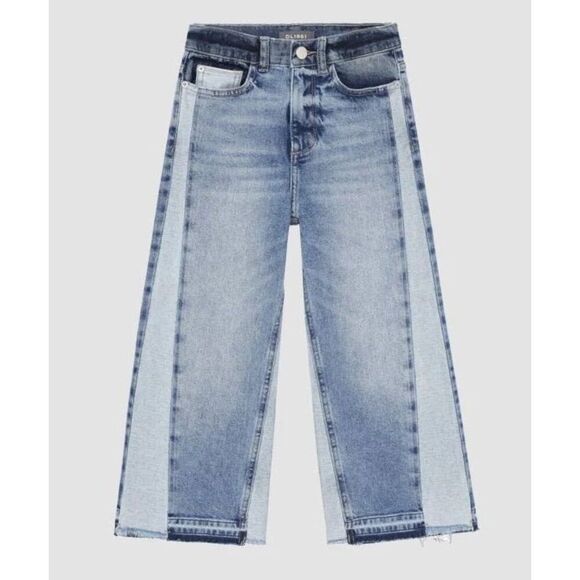 DL1961 Girls Lily Wide Leg Jeans Panel - Picture 1 of 7